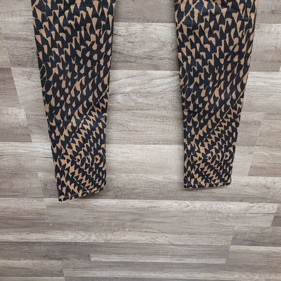 Joe's Jeans Wild Geometric Print The Skinny Jeans‎ Brown Black Women's Size 27 - Picture 12 of 16